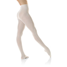 Load image into Gallery viewer, Female model wearing Mondor Durable Tight, style 345, colour ballerina.