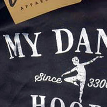 Load image into Gallery viewer, Colour swatch for product VINTAGE APPAREL CO. My Dance Hoody - Kids, Style: ATCY2500, Colour: Black.