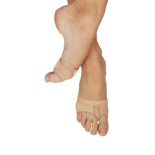 Load image into Gallery viewer, Female model wearing CAPEZIO Jelz Footundeez, Style: H07G, Color: Nude, View: Front, Side.