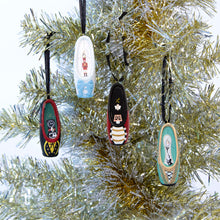 Load image into Gallery viewer, Product image of CAPEZIO Limited Edition Pointe Shoe Holiday Ornaments with Swarvoski crystal. Styles Shown: A1048U, A1047U, A1040U, A1049U, Production Years: 2016 (A1040U) all other styles 2018.