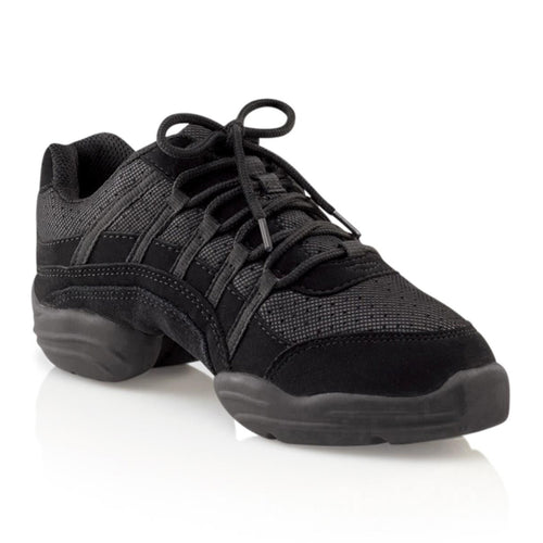 Product image of Capezio Rock It Dansneaker, style SD24C, color black.