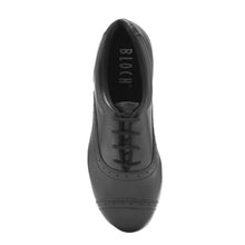 Load image into Gallery viewer, Product image of: BLOCH Jason Samuels Smith Tap Shoe, Style: S013L, Color: Black, View: Top.