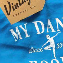 Load image into Gallery viewer, Colour swatch for product VINTAGE APPAREL CO. My Dance Hoody - Kids, Style: ATCY2500, Colour: Sapphire.
