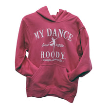 Load image into Gallery viewer, Product image of VINTAGE APPAREL CO. My Dance Hoody - Kids, Style: ATCY2500, Colour: Sangria.
