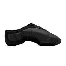 Load image into Gallery viewer, Product image of BLOCH Pulse Leather Jazz Shoe, Style: S0470L, Color: Black, View: Side.
