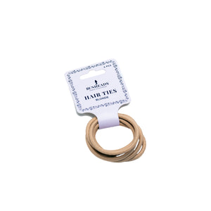 Product image of: BUNHEADS Hair Ties (packaged), Style: BH1508, Color: Blonde, View: Top View.