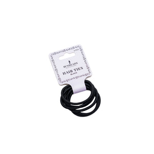 Product image of: BUNHEADS Hair Ties (packaged), Style: BH1511, Color: Black, View: Top View.