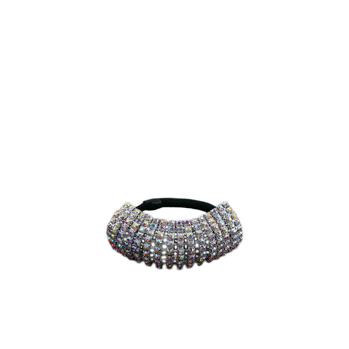 Product image of: FH2 Rhinestone Stretch Ponytail Holder, Style: AY0062-1, Color: Mixed, View: Front.