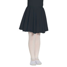 Load image into Gallery viewer, Female model wearing MONDOR Royal Academy Of Dance Skirt - Kids. Style: 16207. Color: Black-52. View: Front.
