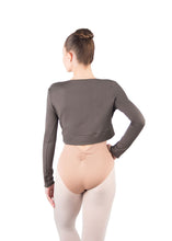 Load image into Gallery viewer, Ballet Rosa Megumi L/S Cropped Twist Top

