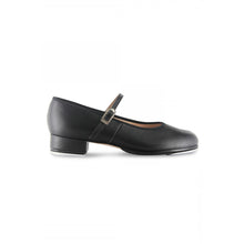 Load image into Gallery viewer, Product image of Bloch Ladies Tap On Leather Tap Shoe, style S0302L, shown in color black, side view.
