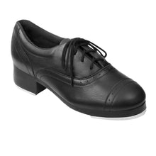 Load image into Gallery viewer, Product image of: BLOCH Jason Samuels Smith Tap Shoe, Style: S013L, Color: Black, View: Side, Top.

