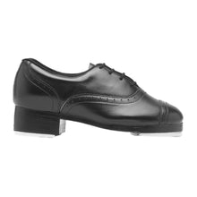 Load image into Gallery viewer, Product image of: BLOCH Jason Samuels Smith Tap Shoe, Style: S013L, Color: Black, View: Side.
