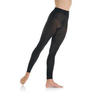 Footless Tight w Self Knit Waist Band